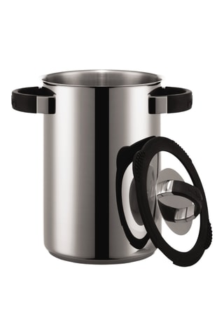 Olla grande de acero inoxidable con tapa Chef - 16 cm