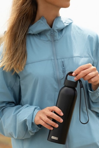 Botella isotérmica de acero inoxidable y vidrio de borosilicato Melior - 500 ml