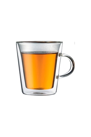 2 tazas de pared doble de vidrio de borosilicato Canteen -  20 cl