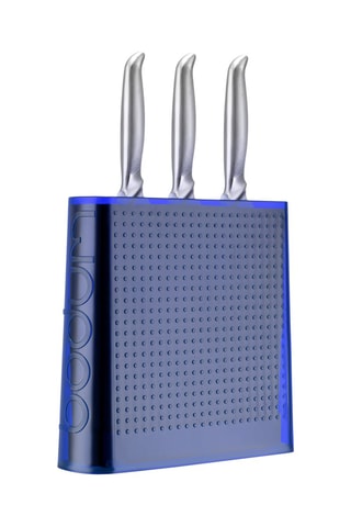 Soporte universal de cuchillos con inserto Bistro - 7 x 21 x 20 cm