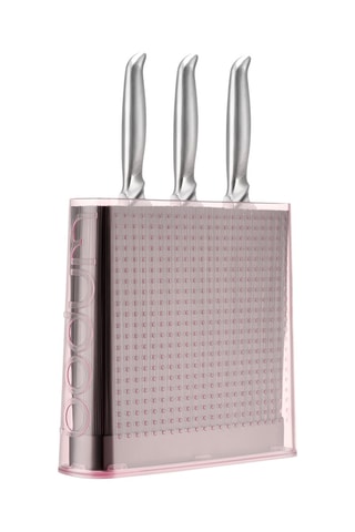 Soporte universal de cuchillos con inserto Bistro - 7 x 21 x 20 cm