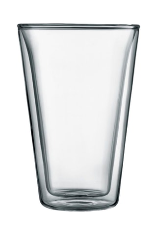 6 vasos de pared doble de vidrio de borosilicato Canteen -  40 cl