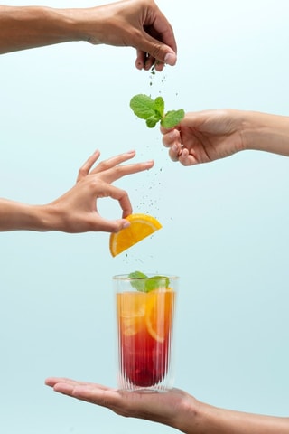 2 vasos de pared doble de vidrio de borosilicato - 
35 cl