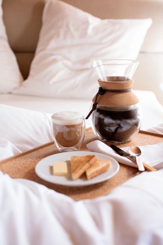 6 vasos de pared doble Pavina de vidrio de borosilicato - 8 cl