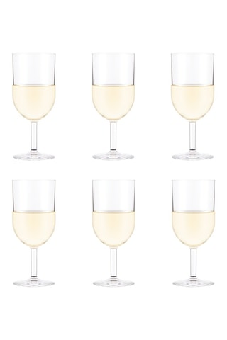 6 copas para vino blanco - 23 cl