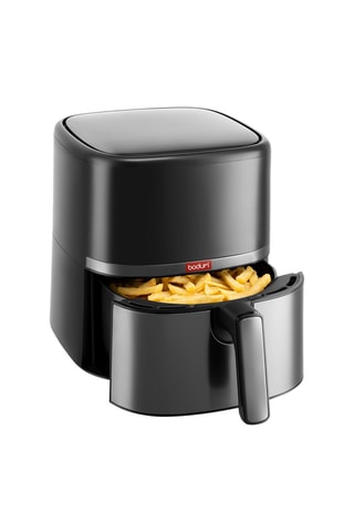 Freidora eléctrica de aire pulsado de acero inoxidable Melior - 1500 W