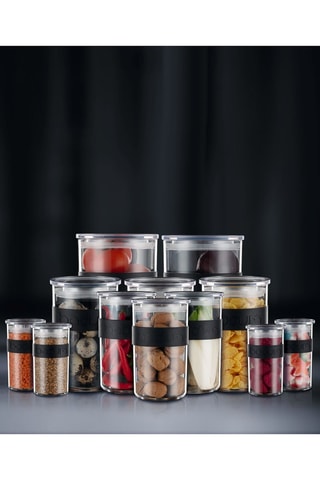 12 tarros de conserva Presso - De 25 cl a 2 l