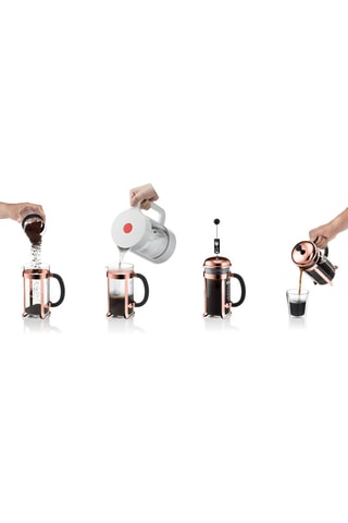 Cafetera de émbolo de vidrio de borosilicato Chambord - 1 l