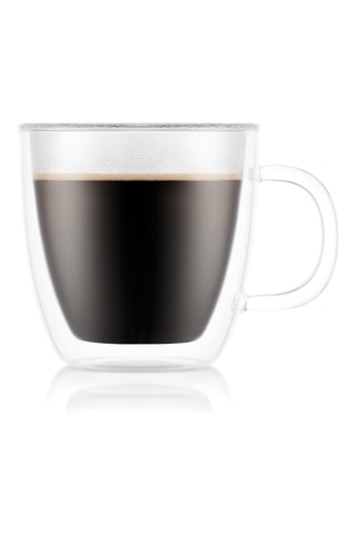2 tazas de vidrio de borosilicato para café expresso Bistro - 0,15 l