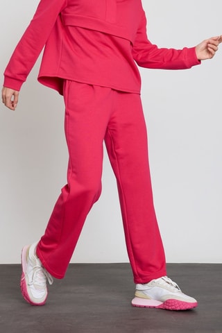 Pantaloni wide legs  - Rosa