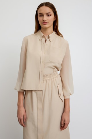 Camicia  - Beige