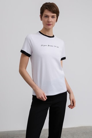 T-shirt - Bianco e nero