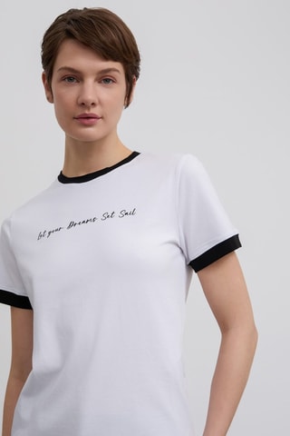 T-shirt - Bianco e nero