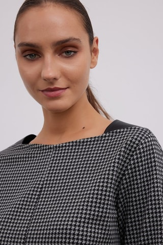 Blusa  - Grigio e nero