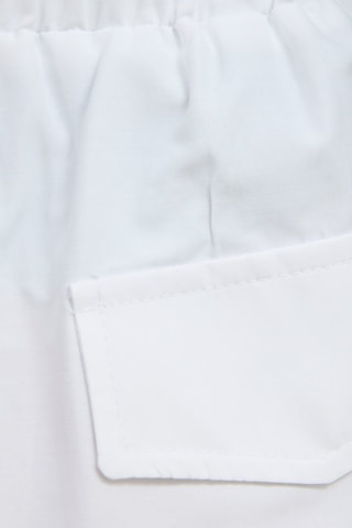 Pantaloni a vita alta  - Bianco