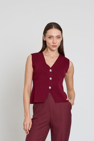 Gilet  - Rosso