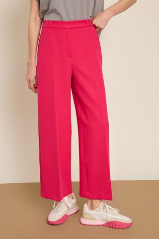 Pantaloni wide legs - Rosa