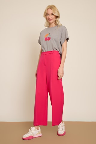 Pantaloni wide legs - Rosa