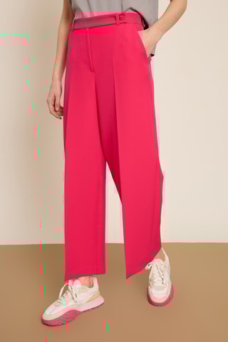 Pantaloni wide legs - Rosa