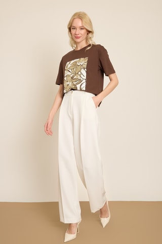 Pantaloni carrot - Beige