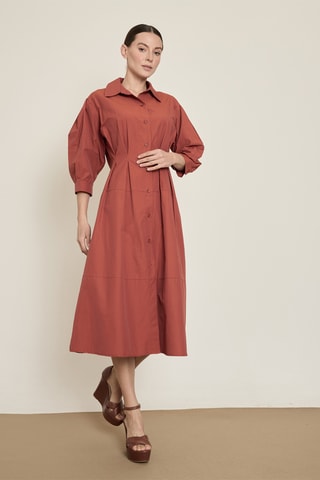 Abito a camicia - Bianco