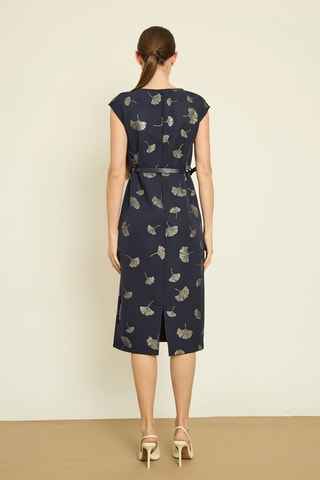 Abito taglio dritto - Navy