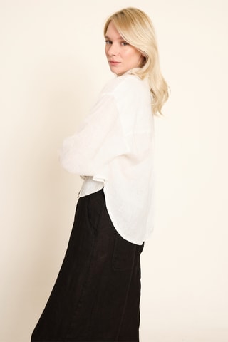 Camicia in lino - Beige