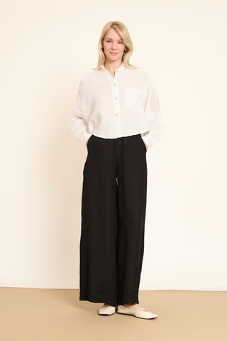 Camicia in lino - Beige