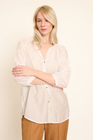 Camicia loose - Beige