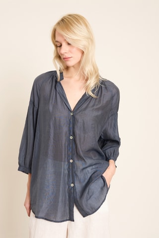 Camicia loose - Navy