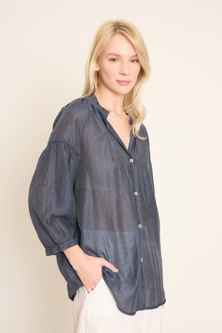 Camicia loose - Navy