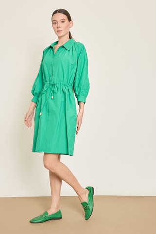 Abito a camicia - Verde