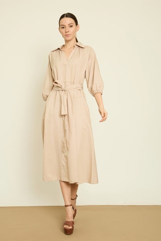Abito midi - Beige