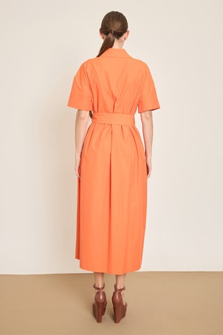 Abito a camicia - Arancione