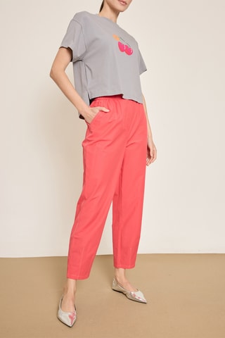 Pantaloni 7/8 - Corallo