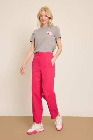Pantaloni carrot 7/8 - Rosa