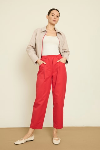 Pantaloni 7/8 - Beige