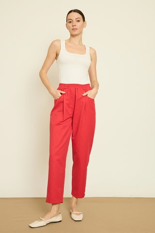 Pantaloni 7/8 - Beige