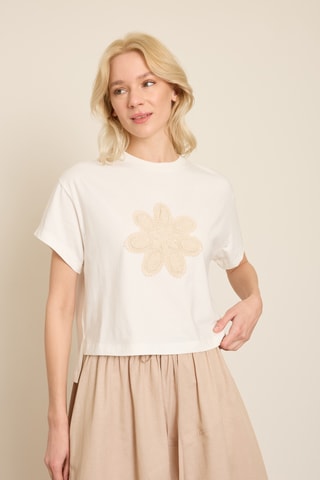 T-shirt - Beige