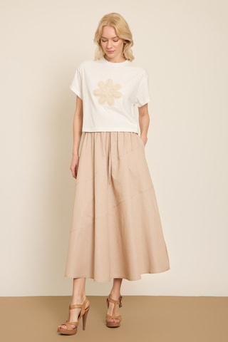 T-shirt - Beige