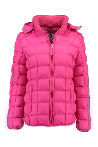 Anorak con capucha - Fucsia