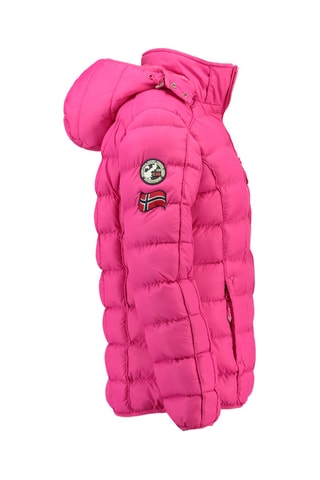 Anorak con capucha - Fucsia