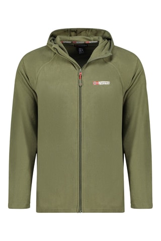 Sudadera polar - Blanco, rojo y verde