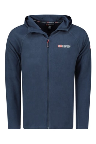 Sudadera polar - Blanco y azul