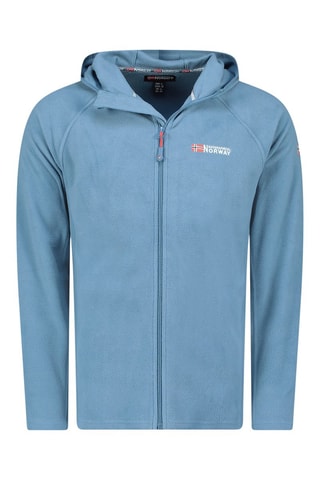 Sudadera polar - Blanco y azul