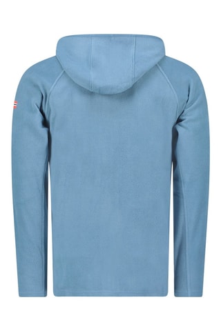 Sudadera polar - Blanco y azul