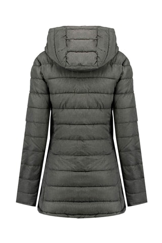 Anorak largo - Gris oscuro