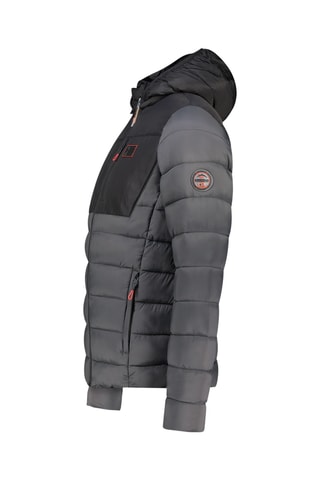 Anorak con capucha - Gris oscuro