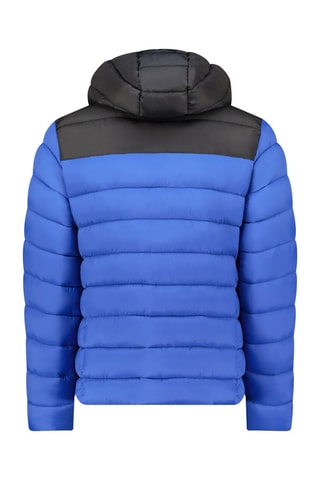 Anorak con capucha - Azul