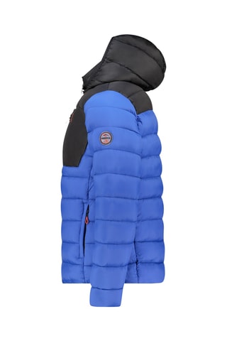 Anorak con capucha - Azul